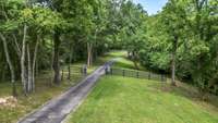 Secluded drive