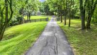 Secluded drive