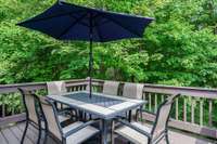 Deck for chilling and grilling