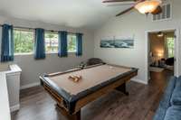 POOL TABLE / BONUS ROOM, 3 BEDROOMS AND BATHROOM UPPER LEVEL