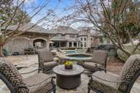 Lots of areas to decompress and enjoy the outside!