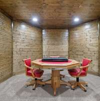 Extra room for games, storms, wine or whatever you dream up!