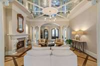 Elegant ceiling details in nearly every room!