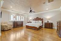 Bedrooms are spacious and airy