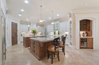 Kitchen is perfect for entertaining