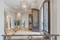 Grand foyer makes an entrance!