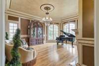 A relaxing conservatory or multi-purpose room.