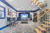Such a fun, casual and inviting area!