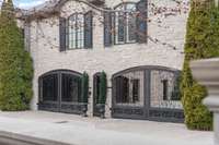 Grand entrance to your car garage heaven!