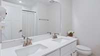 One of 4 full baths!