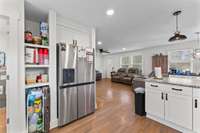 Refrigerator included