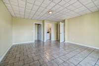This third bedroom features tile flooring and direct access to the utility room. 4485 Coconut Ridge Smithville, TN 36166