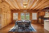 The dining area features outdoor access that makes hosting an outside BBQ or party a breeze. 4485 Coconut Ridge Smithville, TN 36166