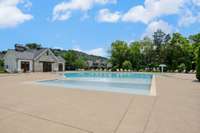 Fantastic neighborhood amenities like this zero entry pool.