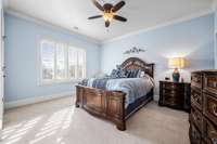 Upstairs bedroom w/ & jack & jill bath