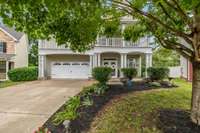 The 2 car garage has plenty of storage space and two extra closets.