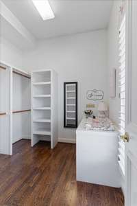 Large walk-in closet in 2nd Bedroom