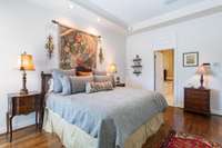 Master Bedroom with tray ceiling