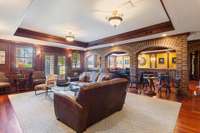 Ample space for entertaining or relaxing