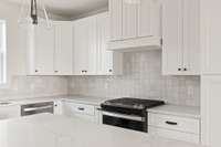 Gas cooktop with venthood