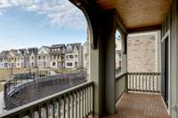 Gorgeous court yard facing view!
