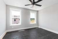 Interior finishes will vary from home to home.  Home does not come furnished.