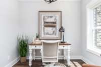 Interior finishes will vary from home to home.  Home does not come furnished.