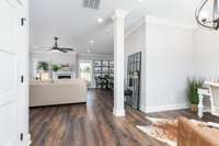 Interior finishes will vary from home to home.  Home does not come furnished.