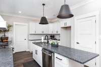 Interior finishes will vary from home to home.  Home does not come furnished.