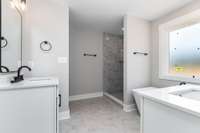 Interior finishes will vary from home to home.  Home does not come furnished.