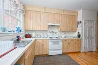 Kitchen with pantry and plenty of storage