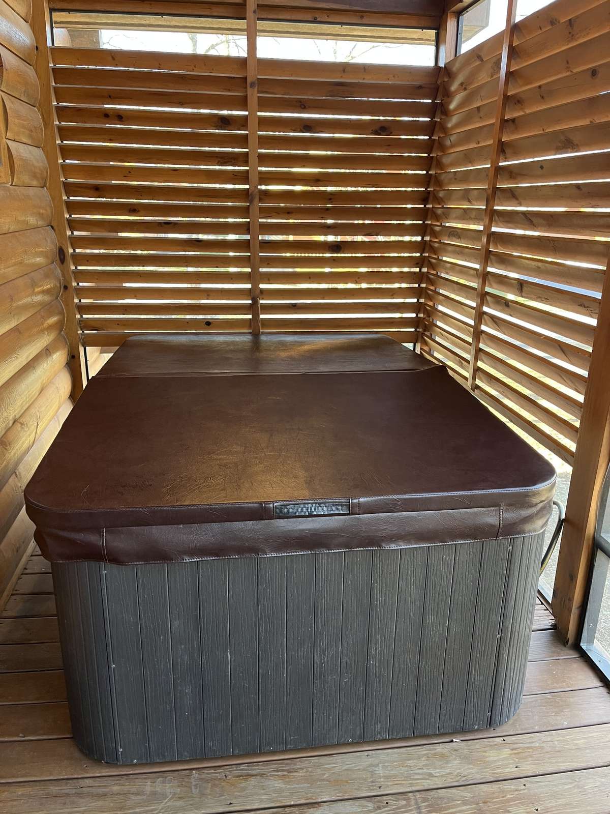 Hot Tub with NEW cover
