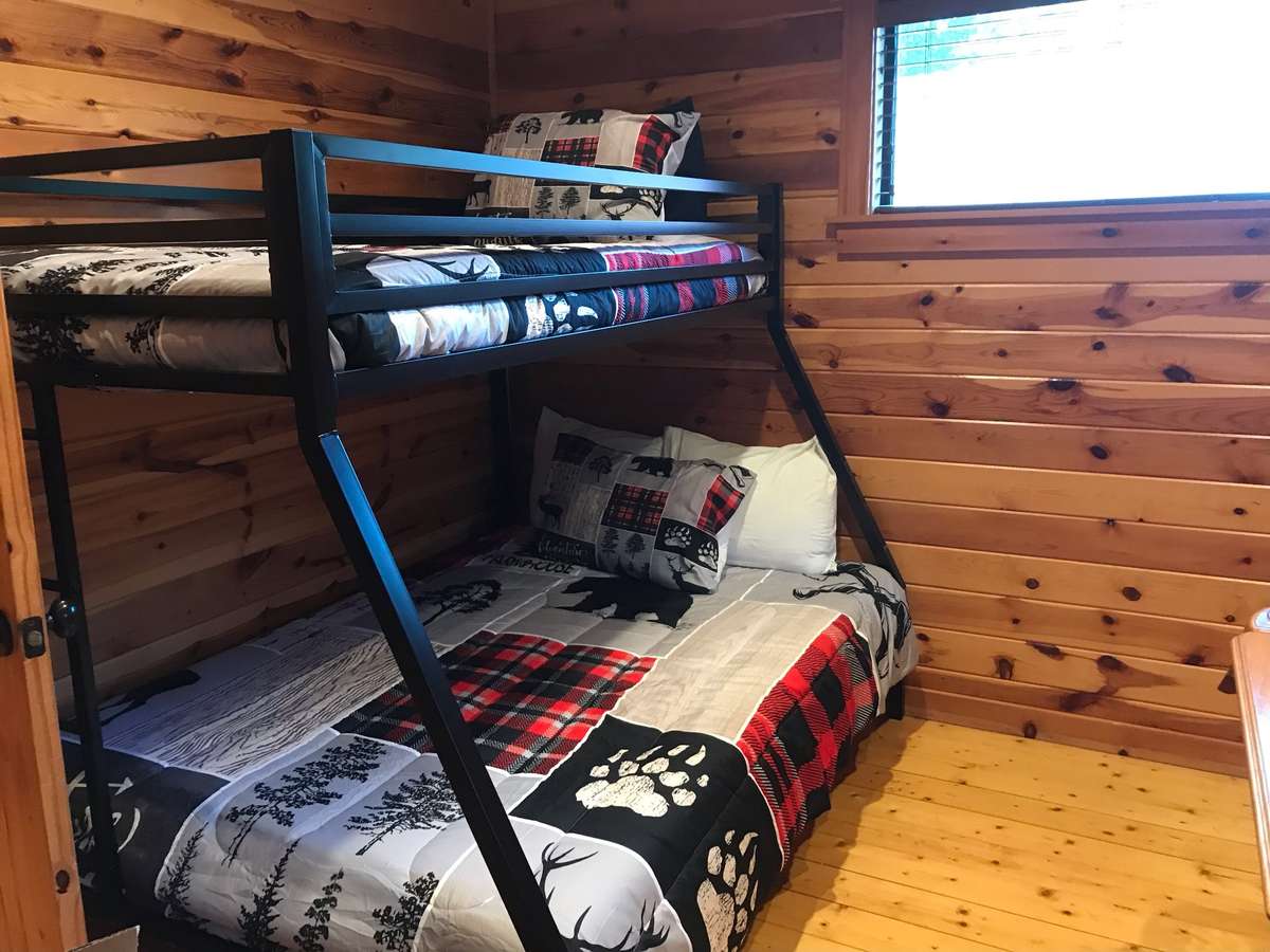 Twin over full bunks