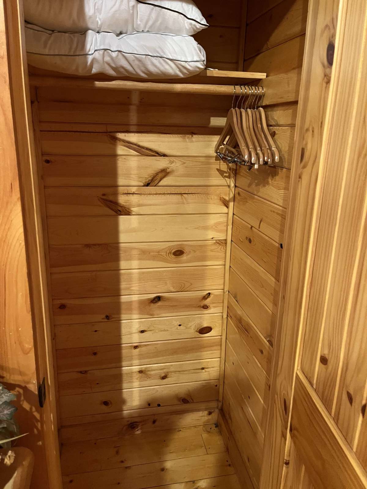 Spacious closets