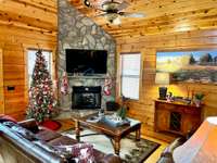 Christmas at the cabin!