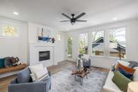 Gather your guests or lounge on your own in this great space!