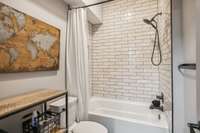 Lower level full bath