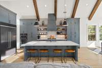 Could you see yourself cooking in this Kitchen? Or entertaining during the holidays?