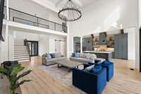 Modern lines. Modern color palette. All it needs is your decor!