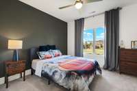 Upstairs bedroom