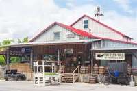 Quaint shops & restaurants in town like the Feed Mill, Martin’s BBQ, & Nella Moon