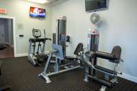 Fully equipped gym in the club house.