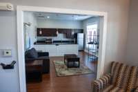 The clubhouse has a kitchen for your use.