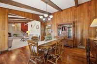 Main Floor - Dining Room w/ Covered Deck Access