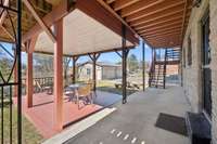 Basement Level - Covered Entertaining Space