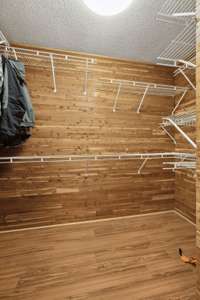 Second Floor - Primary Suite w/ Cedar-Lined Walk-In Closet