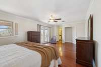 Second Floor - Primary Suite w/ Private Covered Deck