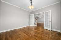 Study/Office/multi-use room off the foyer