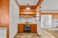 Built-in office area