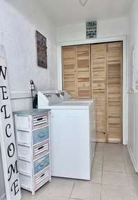 Full bath # 1 and laundry combo